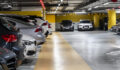 Image of cars in a parking garage.