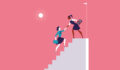 Women helping each other in their career progression