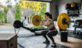 Silver Rock Capital Partners $4bn fund follows ‘barbell’ allocation strategy Photo of a fit woman performing a front squat with a heavy barbell in her home garage gym during covid-19 pandemic. Woman lifting a barbel and performing heavy powerlifting exercises. Power clean exercise. Focusing on core strength improvement.
