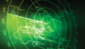 A green radar screen