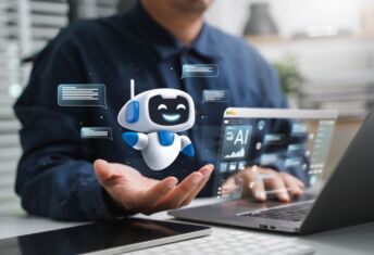 Photo illustrating concept of agentic AI or AI agent.