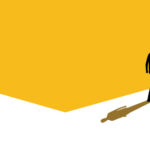Illustration of people walking away from each other.