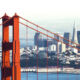 Image of the San Francisco Golden Gate bridge and skyline.