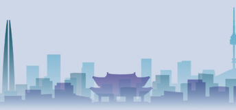 An illustration of a cityscape