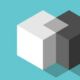 An illustration of two cubes merging into one