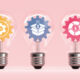 An illustration of three lightbulbs