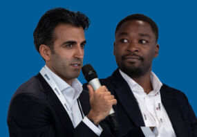 Sunil Malhotra (USS), left; and Peter Jeranyama (PIC) - from II Europe 2026 gallery