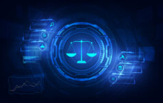 digital image of legal scales